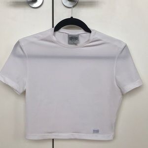 Versace jeans cropped shirt